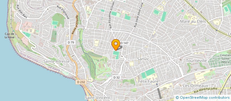 localisation de l'entreprise MONSIEUR CHRISTOPHE RIOULT à LE HAVRE