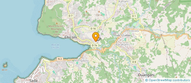 localisation de l'entreprise MONSIEUR CHRISTOPHE RISO à OUANGANI