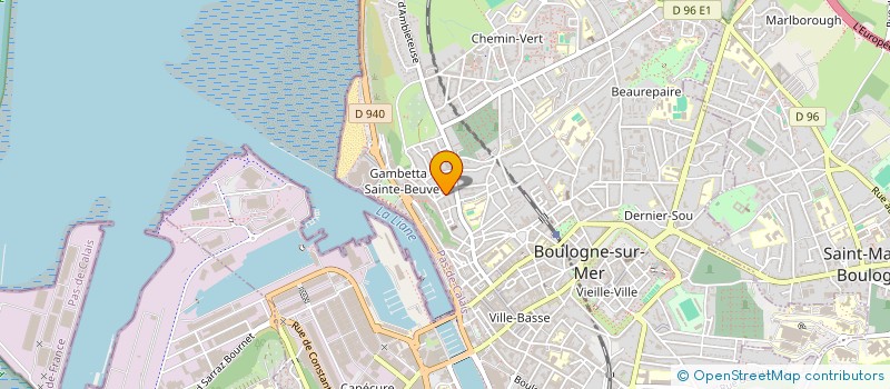localisation de l'entreprise MONSIEUR CHRISTOPHE RIVENEL à BOULOGNE-SUR-MER