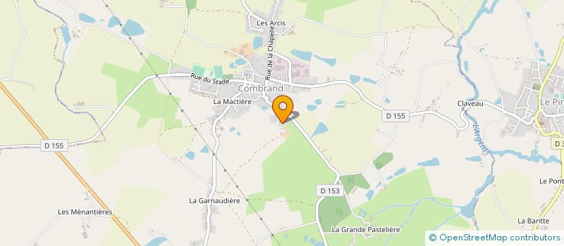 localisation de l'entreprise MONSIEUR CHRISTOPHE RIVIERE  BRETIGNOLLES