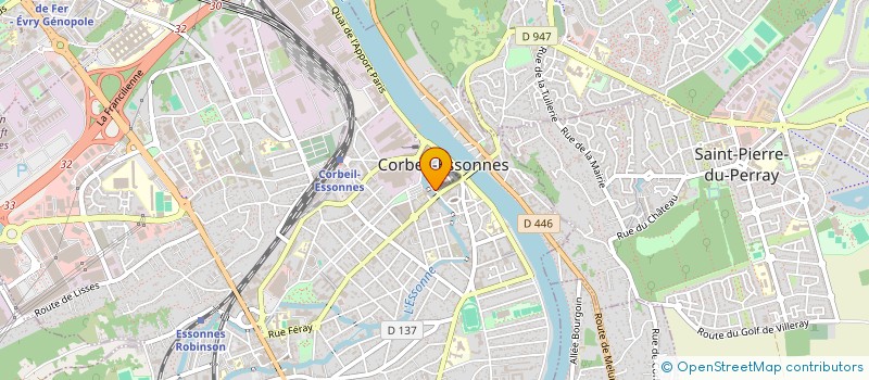 localisation de l'entreprise MONSIEUR CHRISTOPHE ROBBE à CORBEIL-ESSONNES