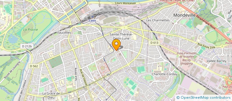 localisation de l'entreprise MONSIEUR CHRISTOPHE ROBERT à CAEN
