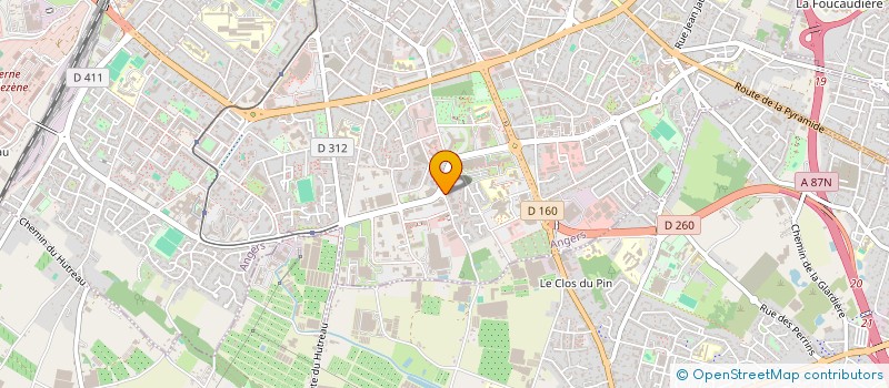 localisation de l'entreprise MONSIEUR CHRISTOPHE ROBERT à ANGERS