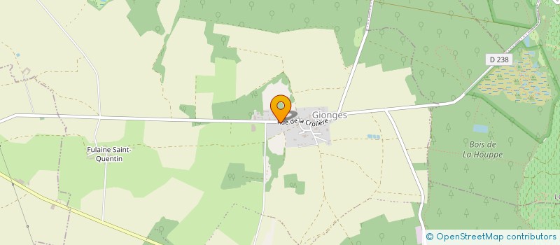 localisation de l'entreprise MONSIEUR CHRISTOPHE ROBERT  BLANCS-COTEAUX