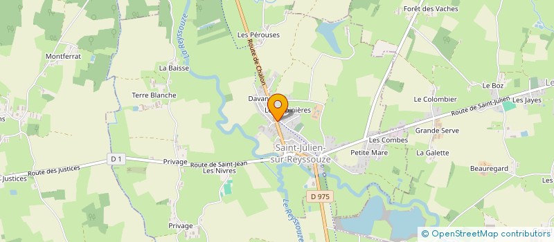 localisation de l'entreprise MONSIEUR CHRISTOPHE ROBERT  SAINT-TRIVIER-DE-COURTES