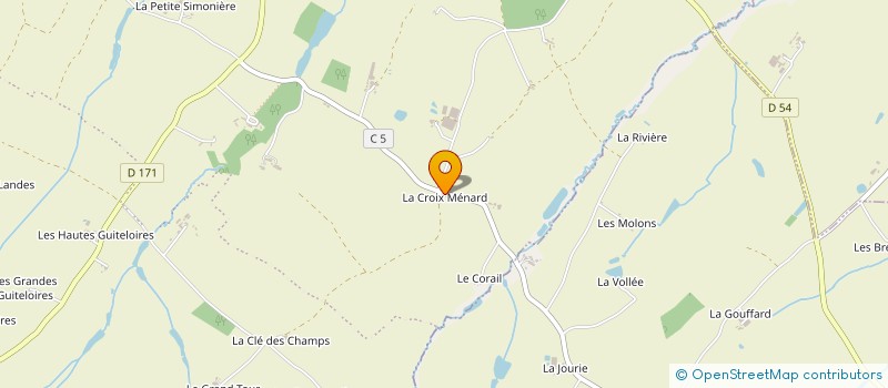 localisation de l'entreprise MONSIEUR CHRISTOPHE ROBICHON  CHEMILLE-EN-ANJOU