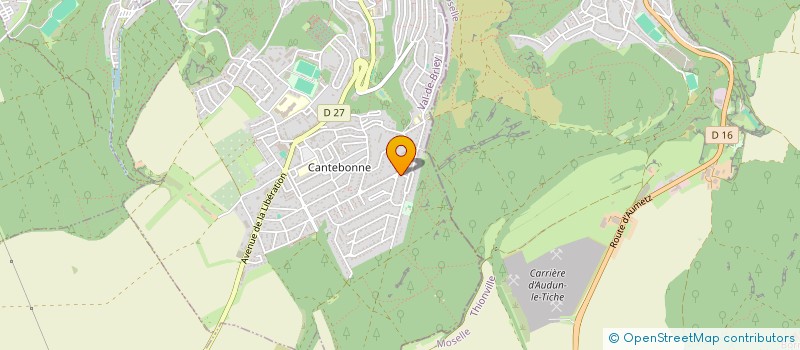 localisation de l'entreprise MONSIEUR CHRISTOPHE ROBIDET  VILLERUPT