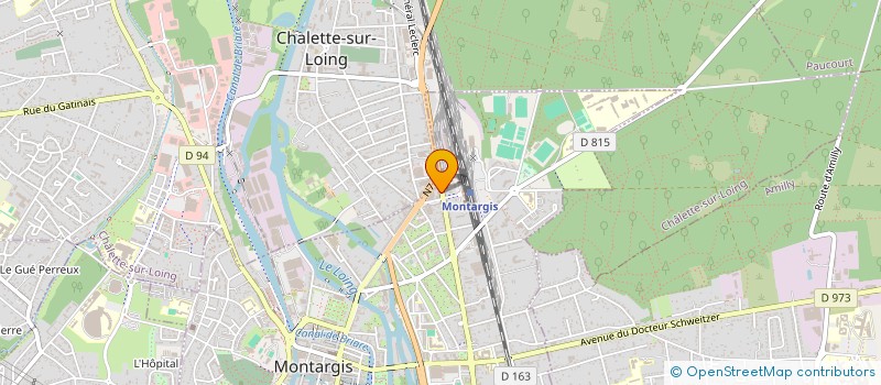 localisation de l'entreprise MONSIEUR CHRISTOPHE ROBLES à MONTARGIS