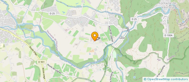 localisation de l'entreprise MONSIEUR CHRISTOPHE ROCAGEL à SAUMANE-DE-VAUCLUSE