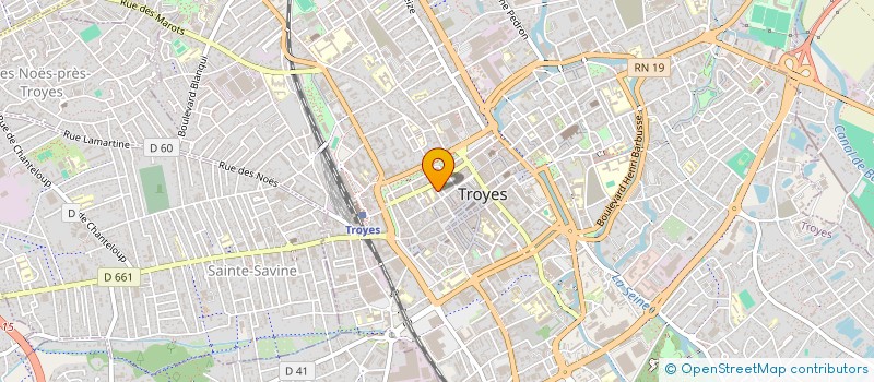 localisation de l'entreprise MONSIEUR CHRISTOPHE ROCHER  TROYES