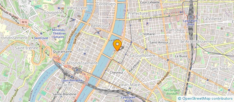 localisation de l'entreprise MONSIEUR CHRISTOPHE ROCHER  LYON