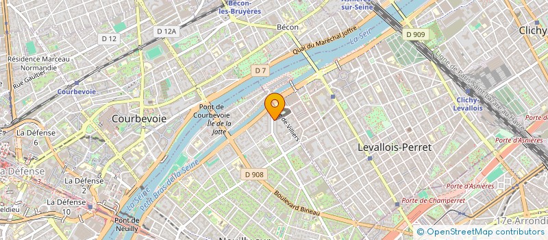 localisation de l'entreprise MONSIEUR CHRISTOPHE ROCHER à NEUILLY-SUR-SEINE