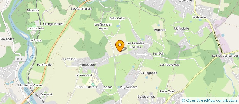 localisation de l'entreprise MONSIEUR CHRISTOPHE ROCHER à AIXE-SUR-VIENNE
