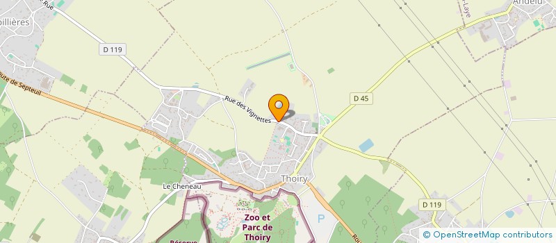 localisation de l'entreprise MONSIEUR CHRISTOPHE RODRIGUE  THOIRY