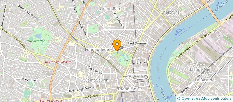 localisation de l'entreprise MONSIEUR CHRISTOPHE RODRIGUES  BORDEAUX