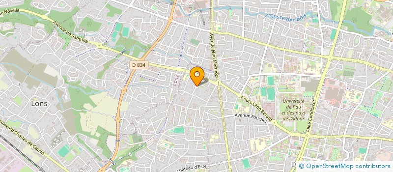 localisation de l'entreprise MONSIEUR CHRISTOPHE RODRIGUEZ à BILLERE