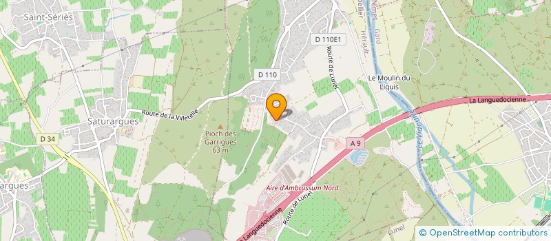 localisation de l'entreprise MONSIEUR CHRISTOPHE-ROLAND EYMARD  VILLETELLE