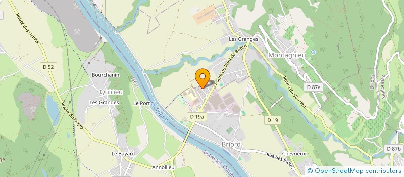 localisation de l'entreprise MONSIEUR CHRISTOPHE ROLDAN AMOR à BRIORD