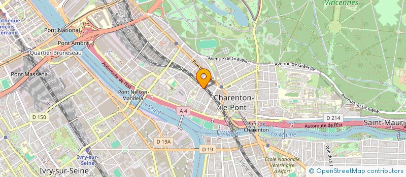 localisation de l'entreprise MONSIEUR CHRISTOPHE ROLLAND à CHARENTON-LE-PONT