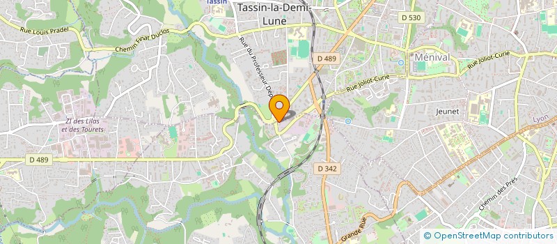 localisation de l'entreprise MONSIEUR CHRISTOPHE ROLLIN  FRANCHEVILLE