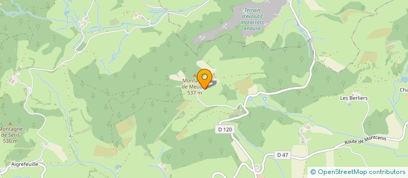 localisation de l'entreprise MONSIEUR CHRISTOPHE ROMAGNY-BERNARDINI  CHARMOY