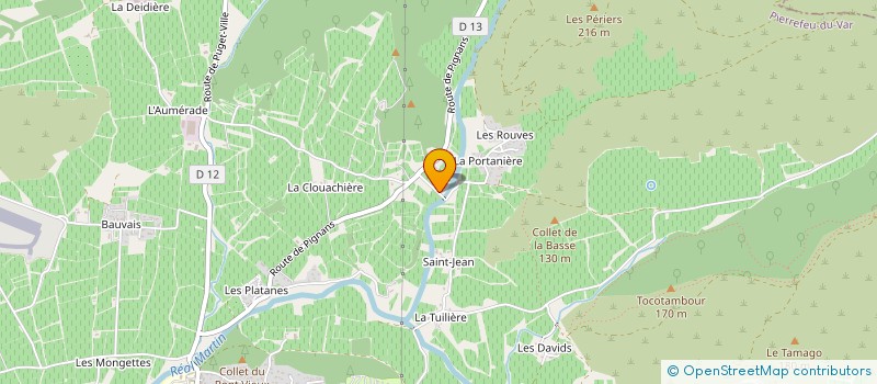 localisation de l'entreprise MONSIEUR CHRISTOPHE ROMANO à PIERREFEU-DU-VAR