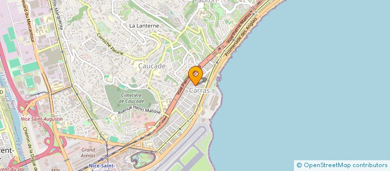 localisation de l'entreprise MONSIEUR CHRISTOPHE ROMERO  NICE