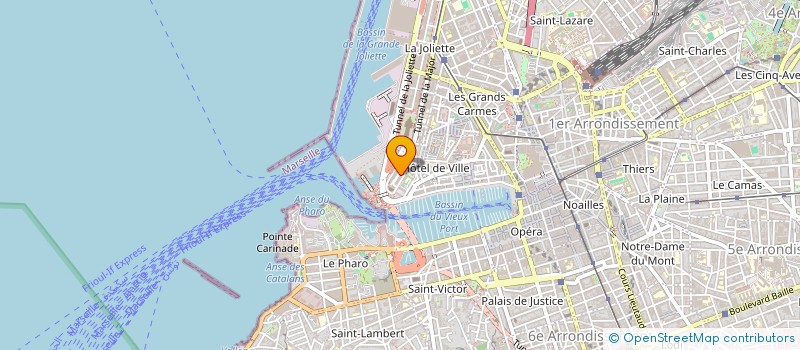 localisation de l'entreprise MONSIEUR CHRISTOPHE ROQUES  MARSEILLE