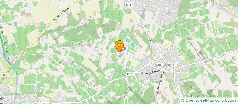 localisation de l'entreprise MONSIEUR CHRISTOPHE ROSA  PERNES-LES-FONTAINES