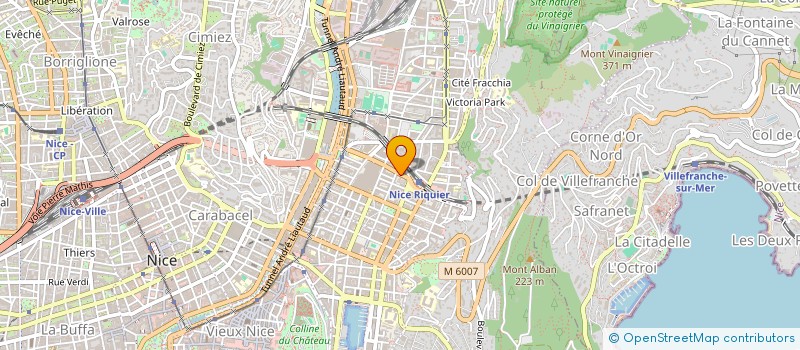 localisation de l'entreprise MONSIEUR CHRISTOPHE ROSSI  CONTES