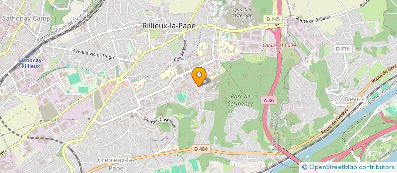 localisation de l'entreprise MONSIEUR CHRISTOPHE ROSSIGNOL  VIENNE