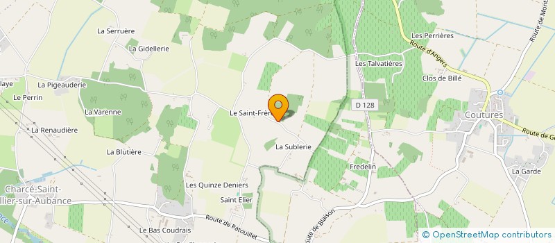 localisation de l'entreprise MONSIEUR CHRISTOPHE ROTSAERT  BRISSAC LOIRE AUBANCE