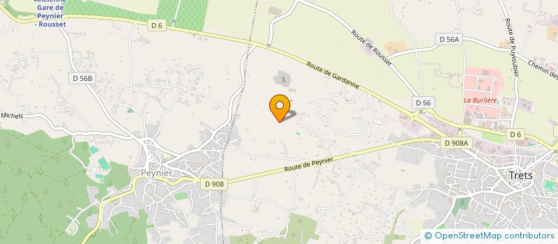 localisation de l'entreprise MONSIEUR CHRISTOPHE ROUAULT à TRETS