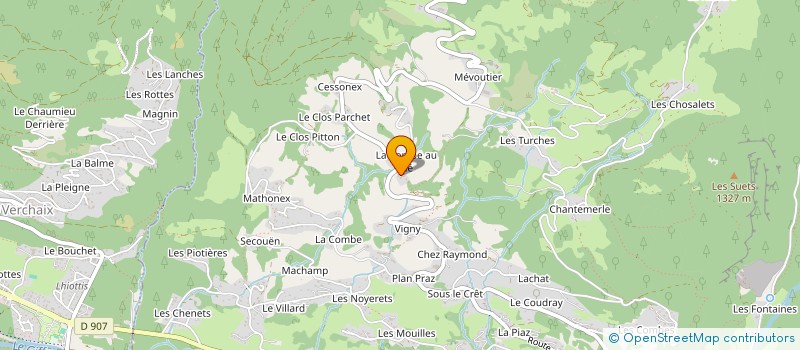 localisation de l'entreprise MONSIEUR CHRISTOPHE ROUGE à SAMOENS