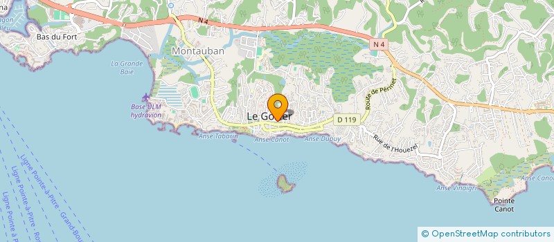 localisation de l'entreprise MONSIEUR CHRISTOPHE ROUGEOT à LE GOSIER