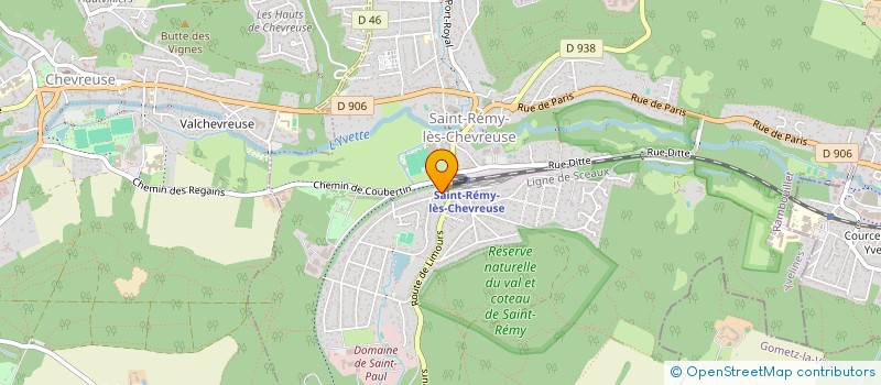 localisation de l'entreprise MONSIEUR CHRISTOPHE ROUILLON  SAINT-REMY-LES-CHEVREUSE