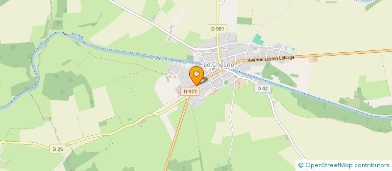 localisation de l'entreprise MONSIEUR CHRISTOPHE ROULY  BAIRON ET SES ENVIRONS