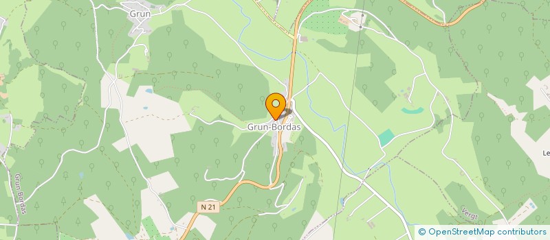 localisation de l'entreprise MONSIEUR CHRISTOPHE ROUMIGUIE  GRUN-BORDAS