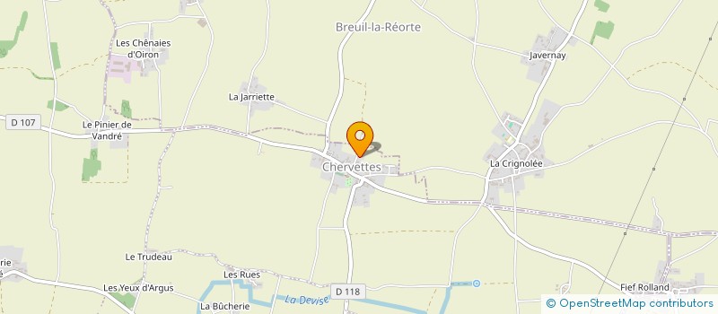 localisation de l'entreprise MONSIEUR CHRISTOPHE ROUQUET  LA DEVISE