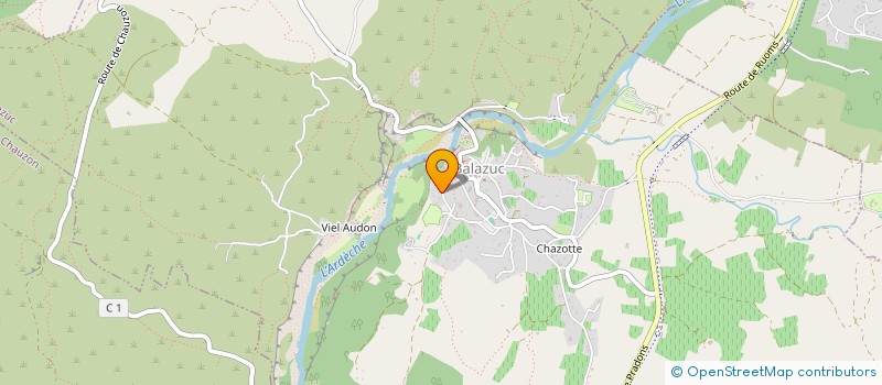 localisation de l'entreprise MONSIEUR CHRISTOPHE ROURESSOL à BALAZUC