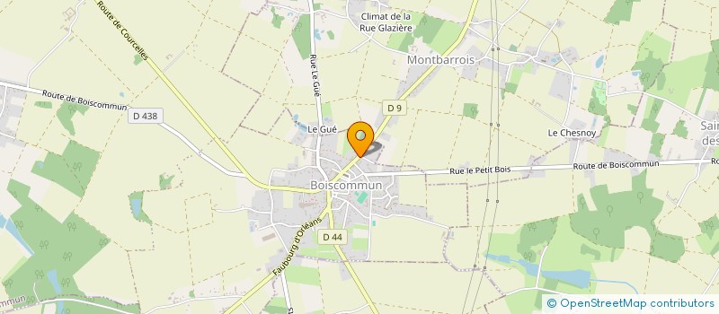 localisation de l'entreprise MONSIEUR CHRISTOPHE ROUSSEL  COURCY-AUX-LOGES