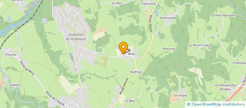 localisation de l'entreprise MONSIEUR CHRISTOPHE ROUSSET  MONISTROL-SUR-LOIRE