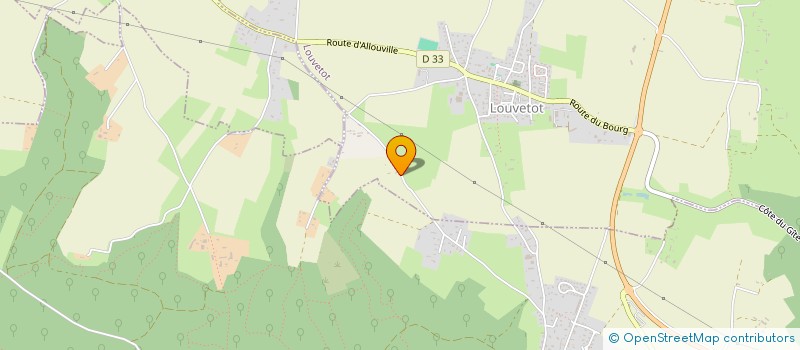 localisation de l'entreprise MONSIEUR CHRISTOPHE ROUSSEY  LOUVETOT