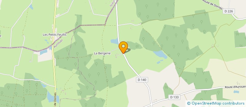 localisation de l'entreprise MONSIEUR CHRISTOPHE ROUX  TOULON-SUR-ALLIER