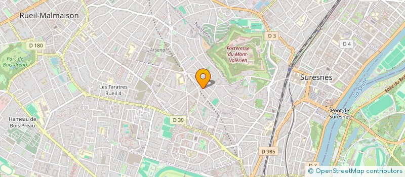 localisation de l'entreprise MONSIEUR CHRISTOPHE ROUX à RUEIL-MALMAISON