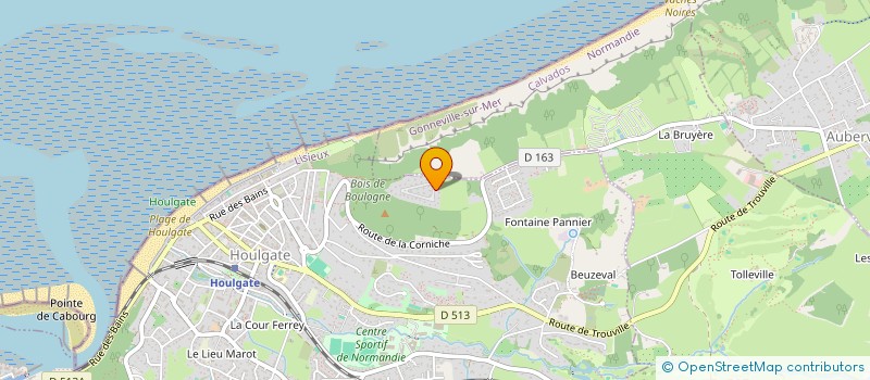 localisation de l'entreprise MONSIEUR CHRISTOPHE ROUX  HOULGATE