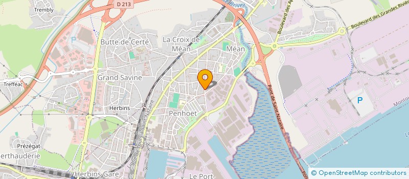 localisation de l'entreprise MONSIEUR CHRISTOPHE ROUZIOU  SAINT-NAZAIRE