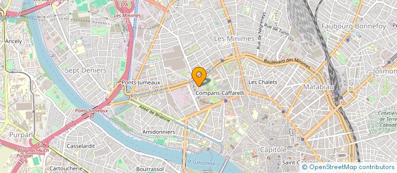 localisation de l'entreprise MONSIEUR CHRISTOPHE ROVIRA  TOULOUSE
