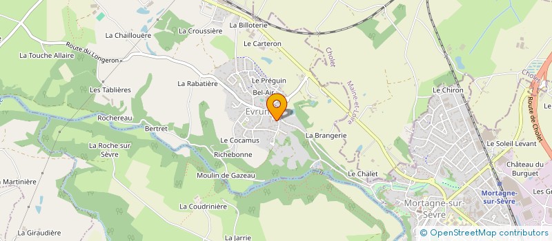 localisation de l'entreprise MONSIEUR CHRISTOPHE ROY à MORTAGNE-SUR-SEVRE