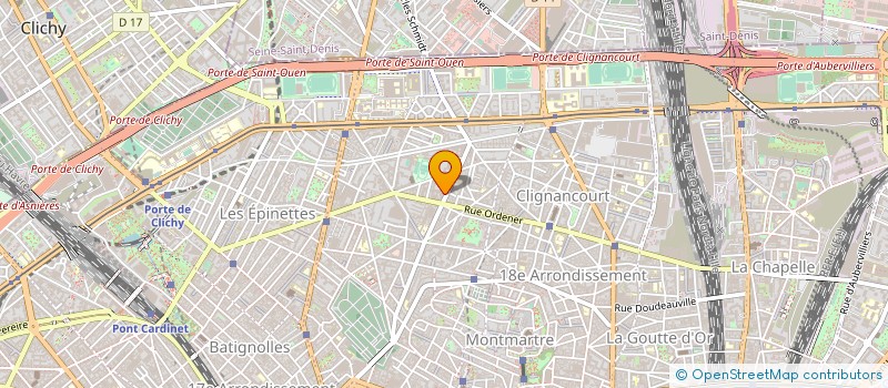 localisation de l'entreprise MONSIEUR CHRISTOPHE ROY à PARIS
